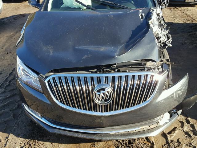 1G4GB5G37EF179840 - 2014 BUICK LACROSSE BLACK photo 7