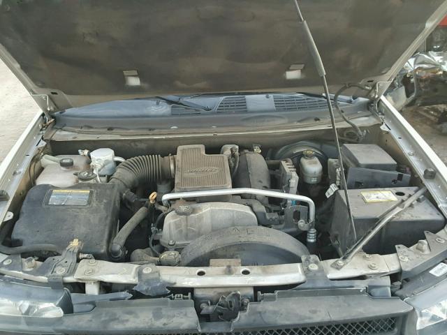 1GNDS13S372152410 - 2007 CHEVROLET TRAILBLAZE SILVER photo 7