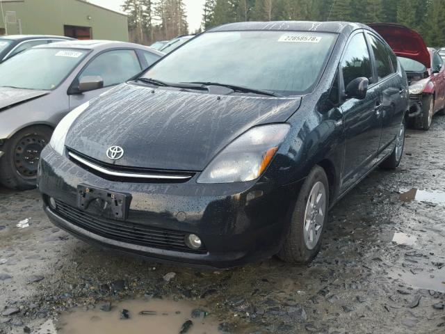 JTDKB20U467505055 - 2006 TOYOTA PRIUS BLACK photo 2