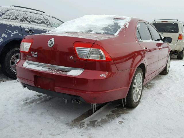 3MEHM08106R637000 - 2006 MERCURY MILAN PREM RED photo 4