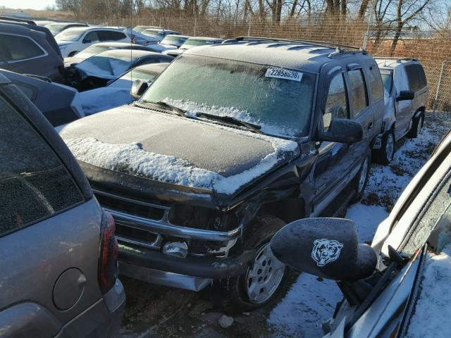 1GNEK13T41J271254 - 2001 CHEVROLET TAHOE K150 BLUE photo 2