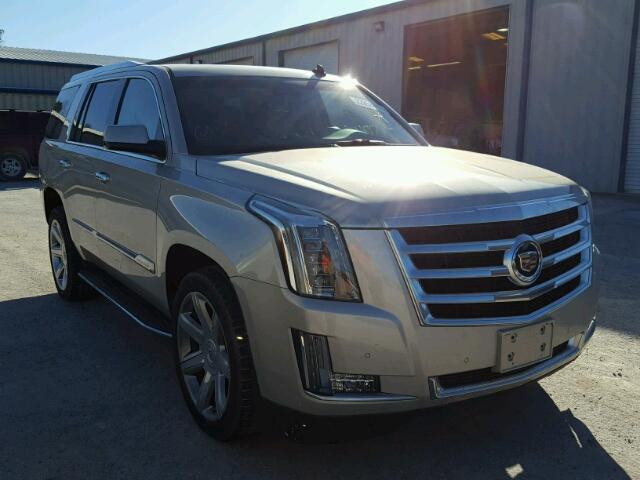 1GYS3BKJ0FR221582 - 2015 CADILLAC ESCALADE L CREAM photo 1