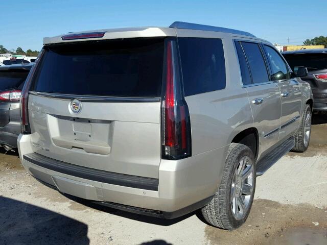 1GYS3BKJ0FR221582 - 2015 CADILLAC ESCALADE L CREAM photo 4