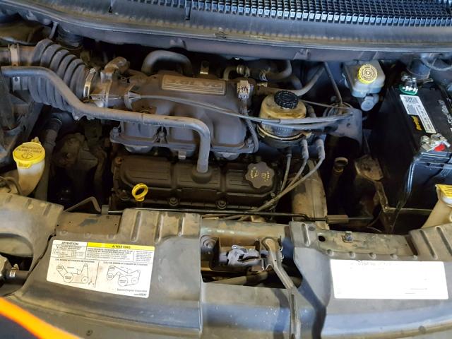 2D4GP44L15R121013 - 2005 DODGE GRAND CARA BLUE photo 7