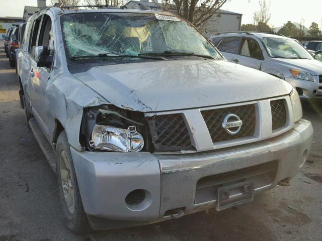 5N1AA08B64N712069 - 2004 NISSAN ARMADA SE SILVER photo 1