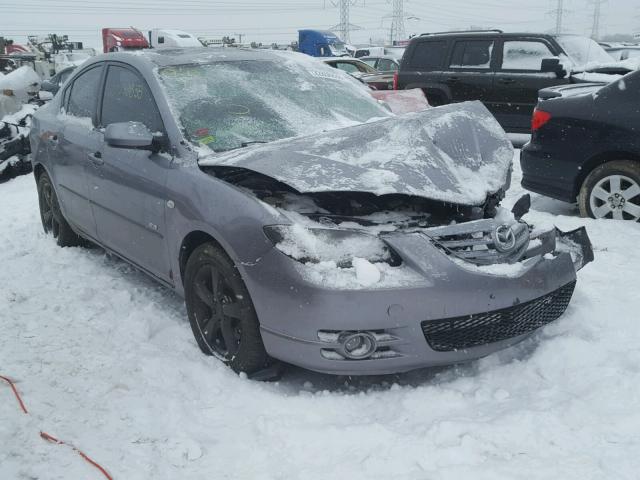 JM1BK123051253949 - 2005 MAZDA 3 S GRAY photo 1