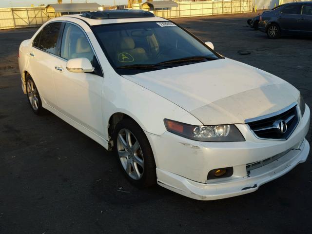 JH4CL96994C009538 - 2004 ACURA TSX WHITE photo 1