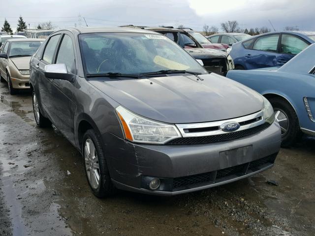 1FAHP3HN1AW207954 - 2010 FORD FOCUS SEL GRAY photo 1