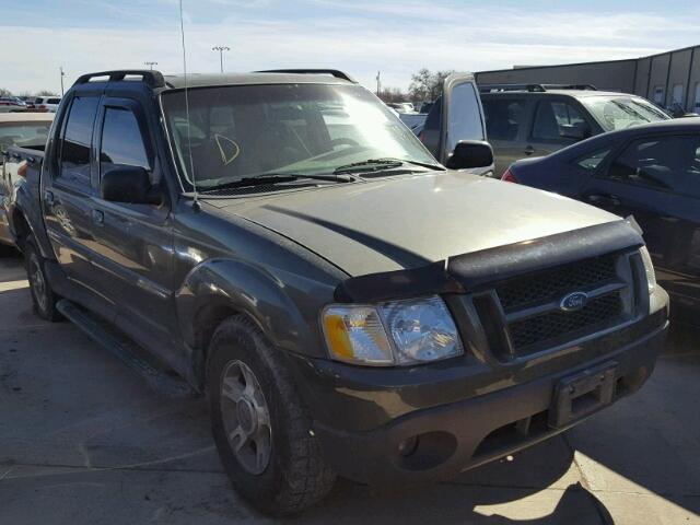 1FMZU67K74UA56808 - 2004 FORD EXPLORER S GREEN photo 1