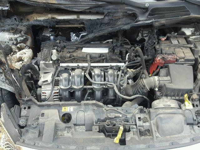 3FADP4TJ5EM203873 - 2014 FORD FIESTA S BURN photo 7