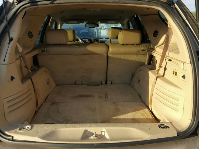 1GYEE637160127863 - 2006 CADILLAC SRX TAN photo 9