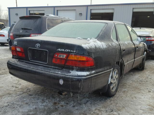 4T1BF18BXXU295299 - 1999 TOYOTA AVALON XL BLACK photo 4