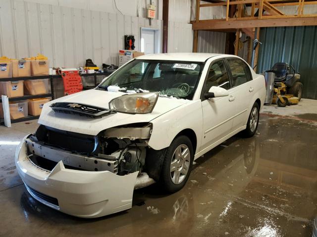 1G1ZT58N77F228749 - 2007 CHEVROLET MALIBU LT WHITE photo 2