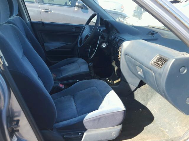 1HGCB7544NA124951 - 1992 HONDA ACCORD DX BLUE photo 5