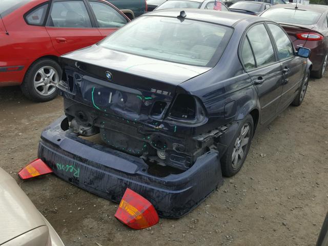 WBAAZ33414KP86439 - 2004 BMW 325 IS SUL BLUE photo 4