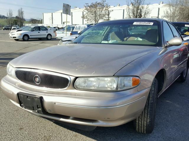 2G4WS52J2Y1265313 - 2000 BUICK CENTURY CU BEIGE photo 2