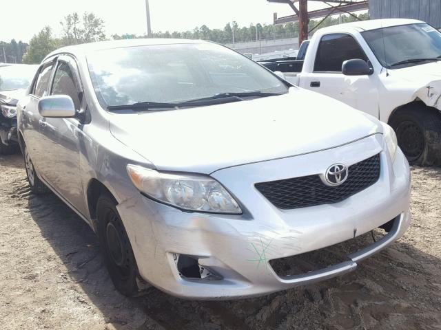 1NXBU4EE3AZ286330 - 2010 TOYOTA COROLLA BA SILVER photo 1