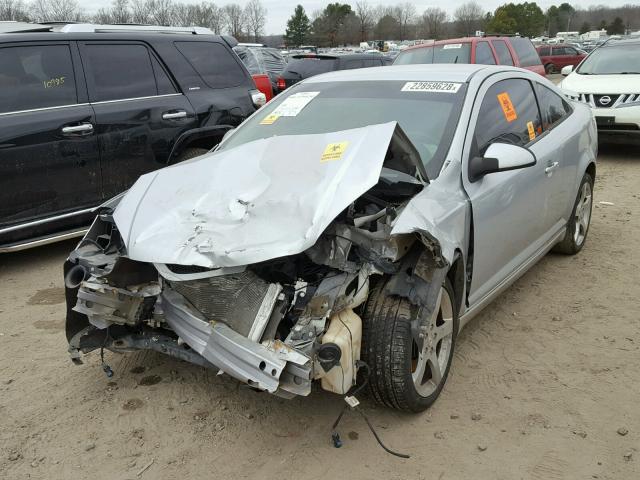 1G2AN18B387171902 - 2008 PONTIAC G5 GT SILVER photo 2