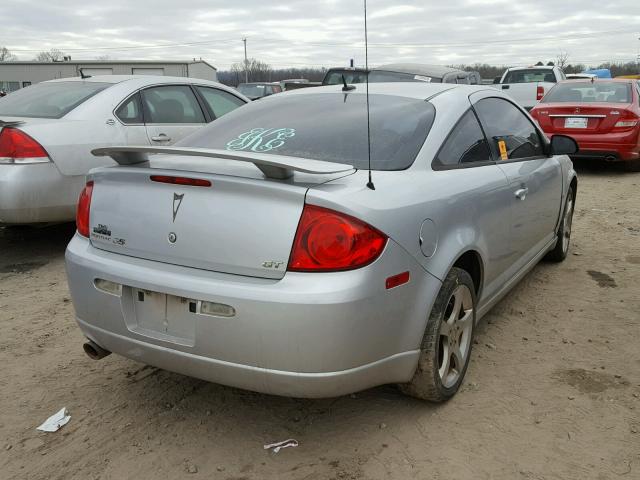 1G2AN18B387171902 - 2008 PONTIAC G5 GT SILVER photo 4