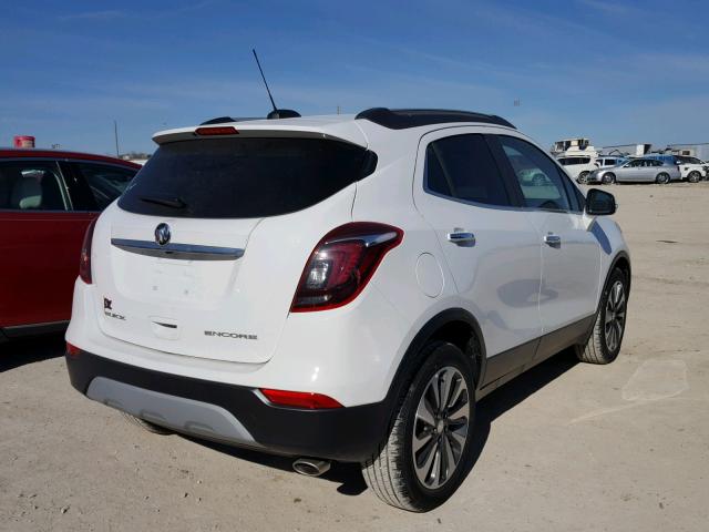 KL4CJBSB6HB149690 - 2017 BUICK ENCORE PRE WHITE photo 4