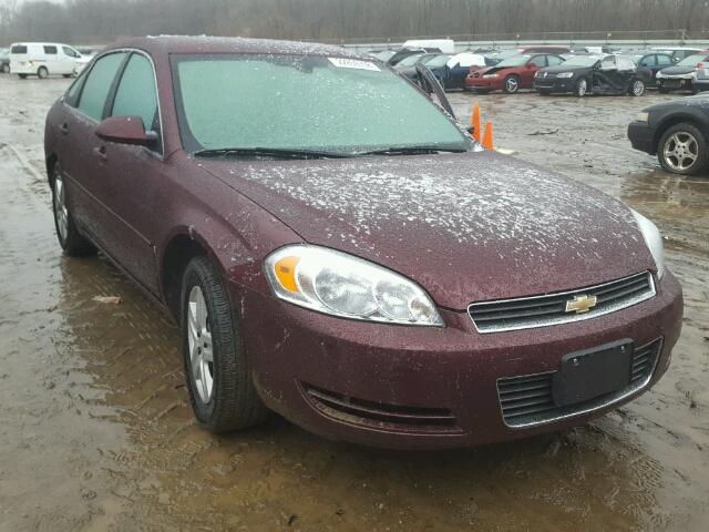 2G1WB58N279181757 - 2007 CHEVROLET IMPALA LS MAROON photo 1