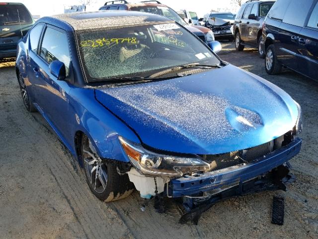 JTKJF5C71FJ010587 - 2015 TOYOTA SCION TC 蓝色 照片 1