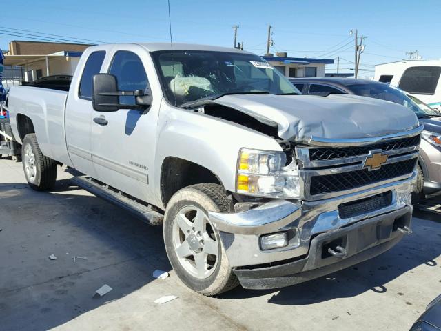 1GC2CXCG1DZ264962 - 2013 CHEVROLET SILVERADO SILVER photo 1