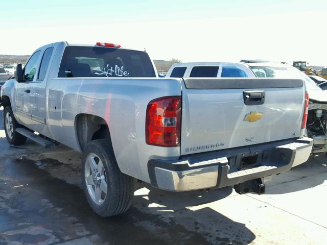 1GC2CXCG1DZ264962 - 2013 CHEVROLET SILVERADO SILVER photo 3