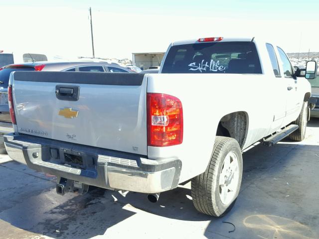 1GC2CXCG1DZ264962 - 2013 CHEVROLET SILVERADO SILVER photo 4