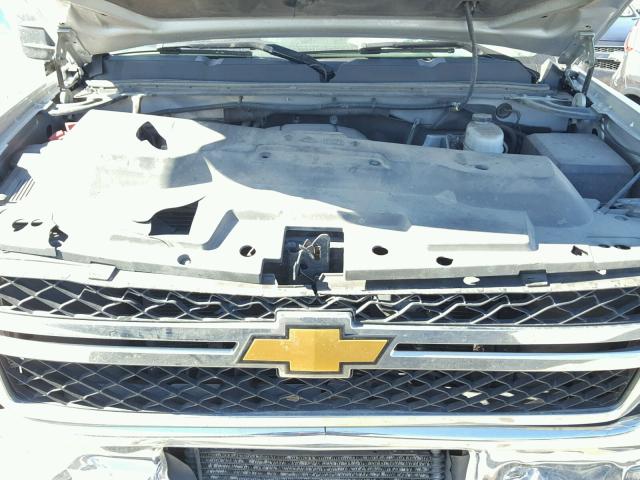 1GC2CXCG1DZ264962 - 2013 CHEVROLET SILVERADO SILVER photo 7