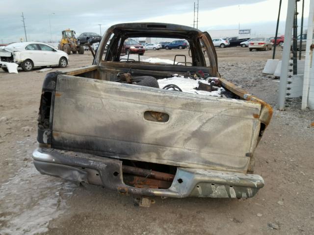 1B7GL2AN41S118313 - 2001 DODGE DAKOTA QUA BLUE photo 10