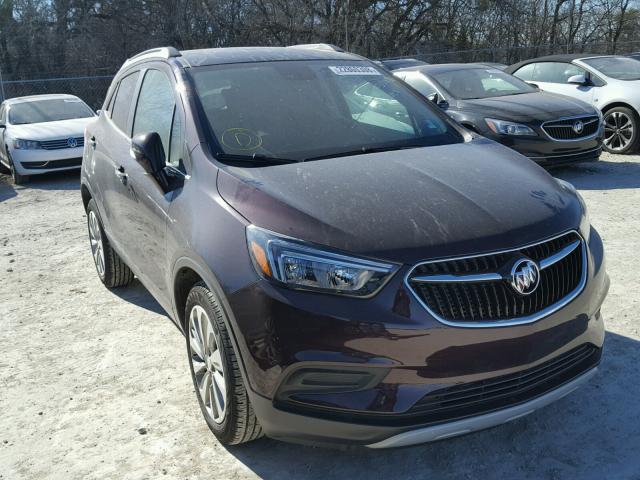 KL4CJASB8HB203047 - 2017 BUICK ENCORE PRE PURPLE photo 1