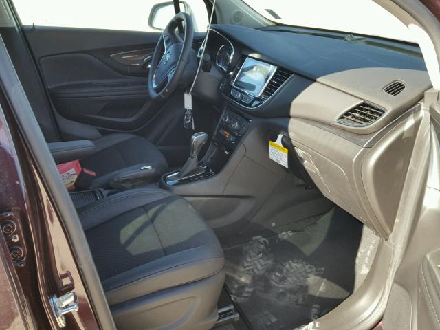 KL4CJASB8HB203047 - 2017 BUICK ENCORE PRE PURPLE photo 5