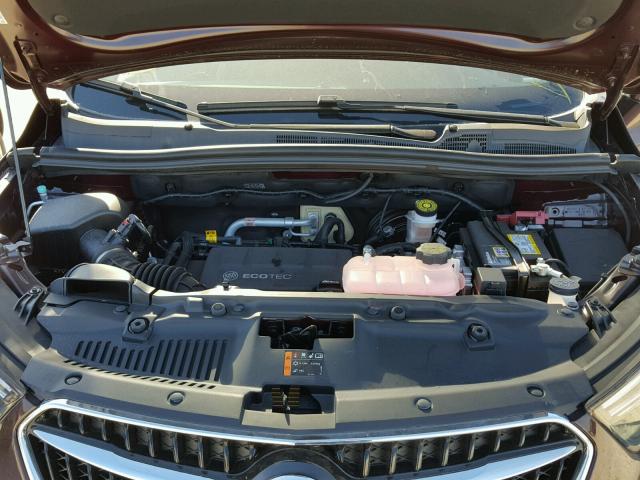 KL4CJASB8HB203047 - 2017 BUICK ENCORE PRE PURPLE photo 7