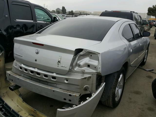 2B3KA43G36H530412 - 2006 DODGE CHARGER SE SILVER photo 4