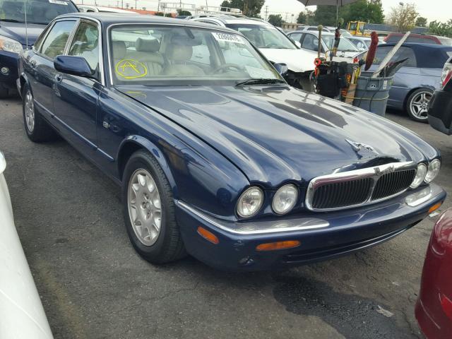 SAJDA14C3YLF15811 - 2000 JAGUAR XJ8 BLUE photo 1