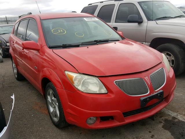 5Y2SL63845Z413918 - 2005 PONTIAC VIBE RED photo 1