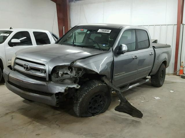 5TBET34196S502280 - 2006 TOYOTA TUNDRA DOU SILVER photo 2