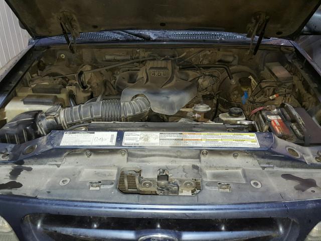 1FMDU34E4XZB70604 - 1999 FORD EXPLORER BLUE photo 7