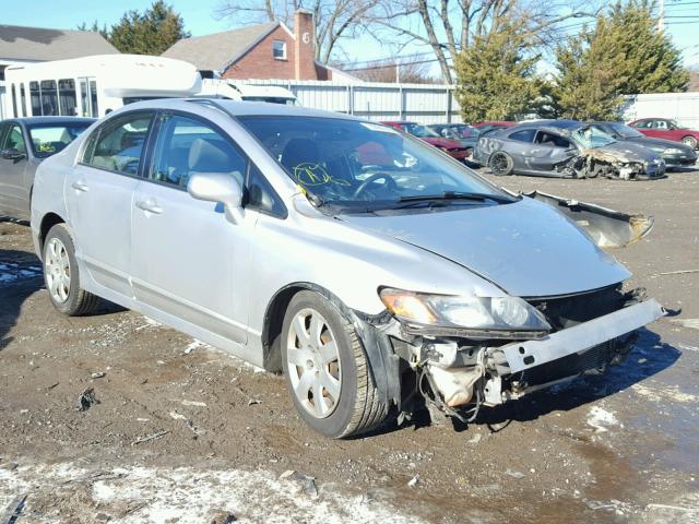 2HGFA1F54AH331596 - 2010 HONDA CIVIC LX SILVER photo 1