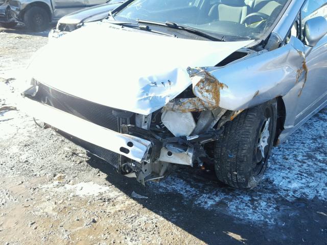 2HGFA1F54AH331596 - 2010 HONDA CIVIC LX SILVER photo 9