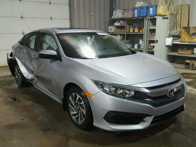 2HGFC2F76HH558588 - 2017 HONDA CIVIC EX ვერცხლისფერი ფოტო 1