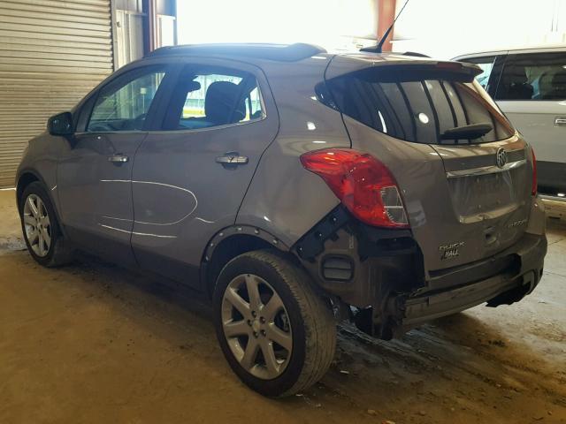 KL4CJBSB7DB098730 - 2013 BUICK ENCORE CON BROWN photo 3
