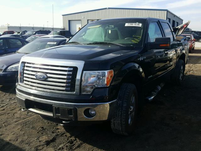 1FTFW1ET2BFC62636 - 2011 FORD F150 SUPER BLACK photo 2