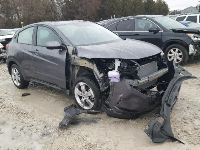 3CZRU5H36HM102378 - 2017 HONDA HR-V LX GRAY photo 1