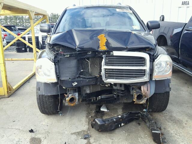 1D4HB48N25F557021 - 2005 DODGE DURANGO SL BLACK photo 9