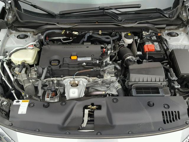 2HGFC2F72HH519416 - 2017 HONDA CIVIC EX SILVER photo 7