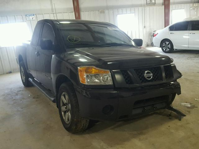 1N6BA0CH6BN303245 - 2011 NISSAN TITAN S BLACK photo 1