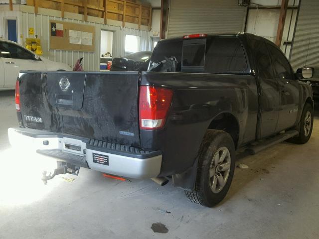 1N6BA0CH6BN303245 - 2011 NISSAN TITAN S BLACK photo 4