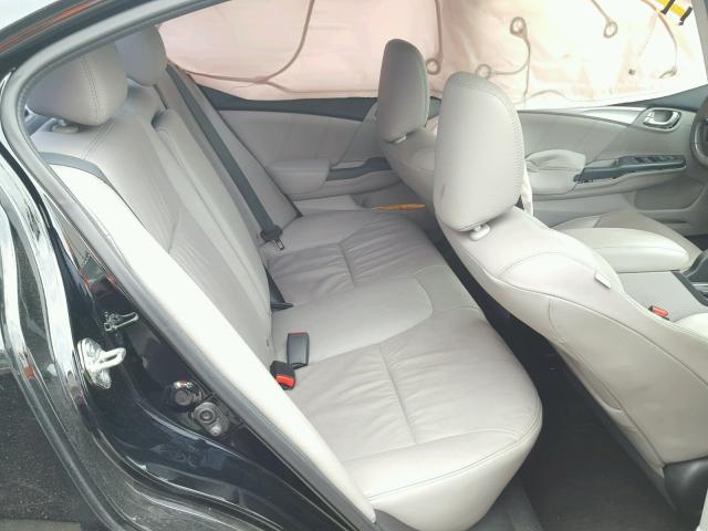 19XFB2F97EE047210 - 2014 HONDA CIVIC EXL BLACK photo 6